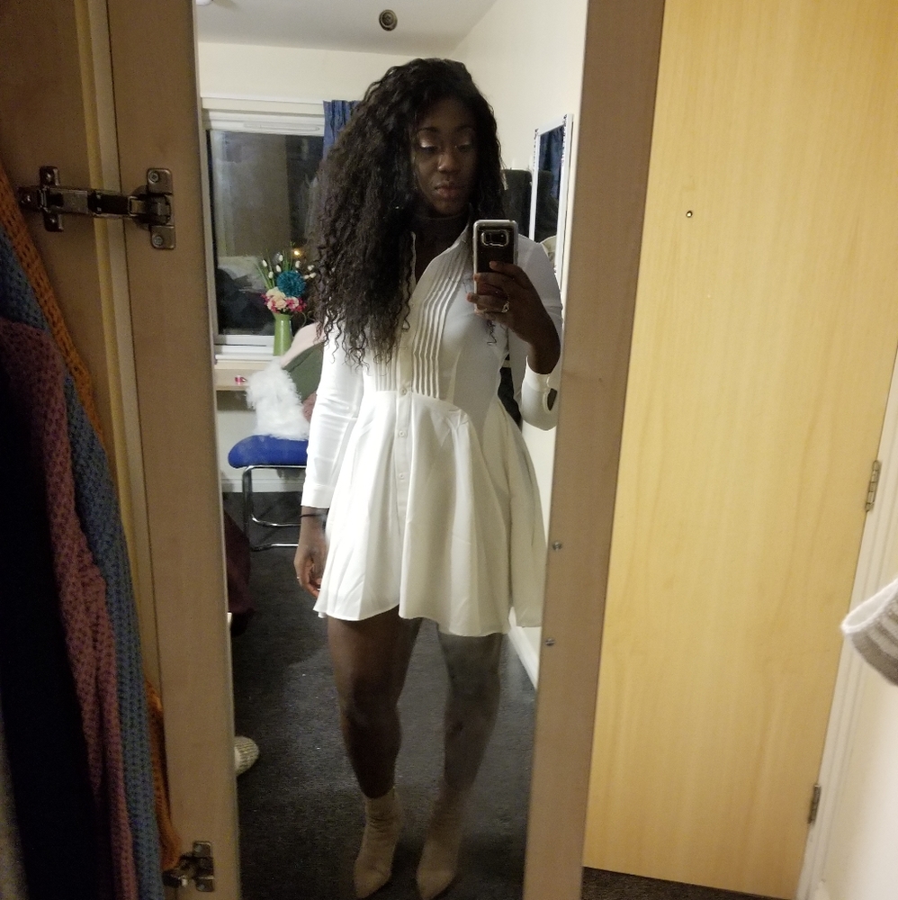 Missguided White Dress
